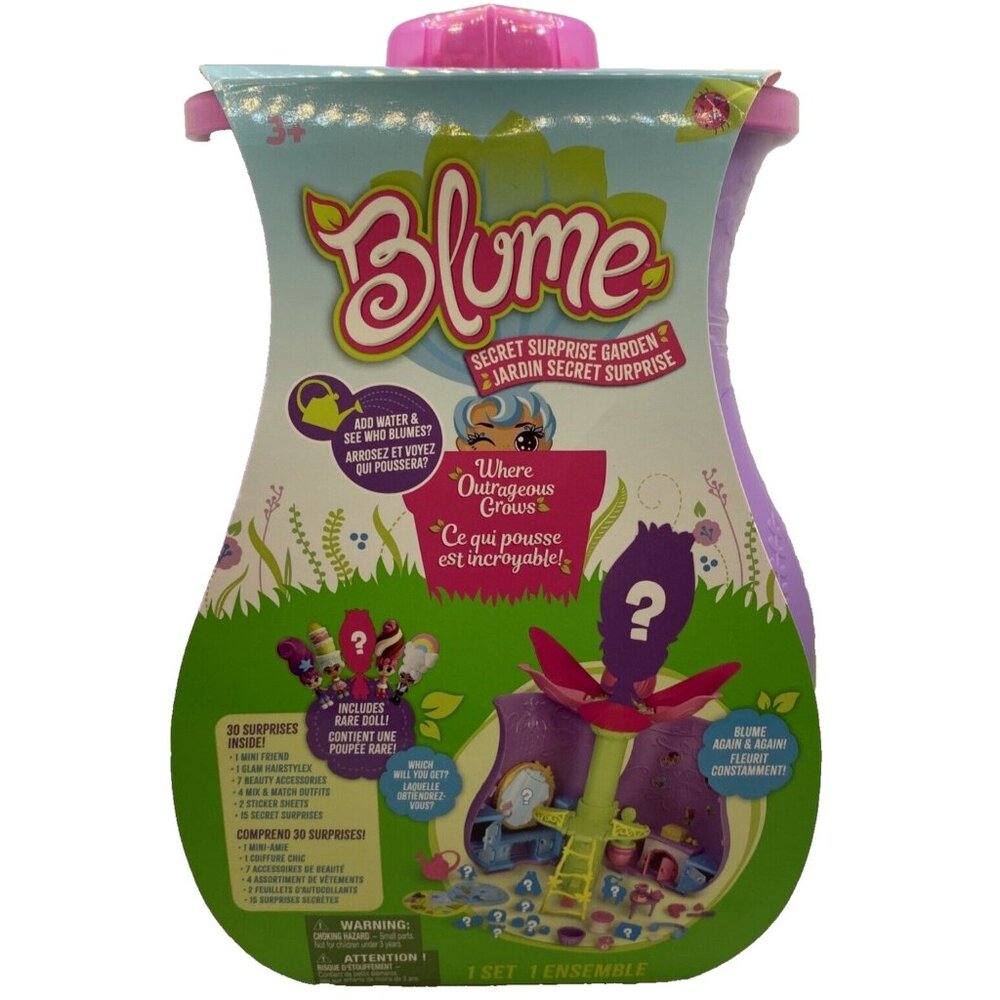 Blume Secret Surprise Garden Doll Playset Purple 2019